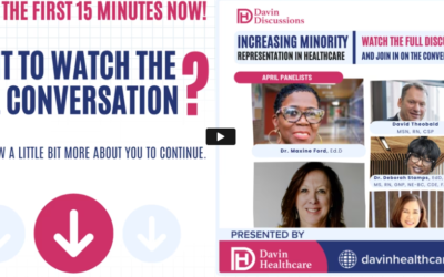 Davin Discussions: Increasing Minority Representation in Healthcare