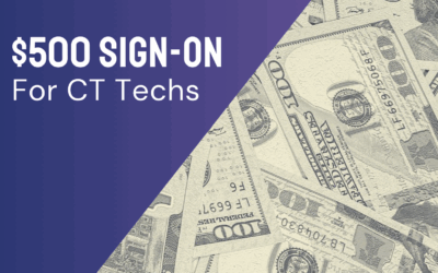 $500 Sign-On Bonus for CT Technologists — Limited Time Offer!